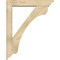 Ekena Millwork Legacy Traditional Rough Sawn Bracket w/ Offset Brace, Douglas Fir, 6"W x 32"D x 40"H BKT0604X32X40LEC01RDF - alternate 4